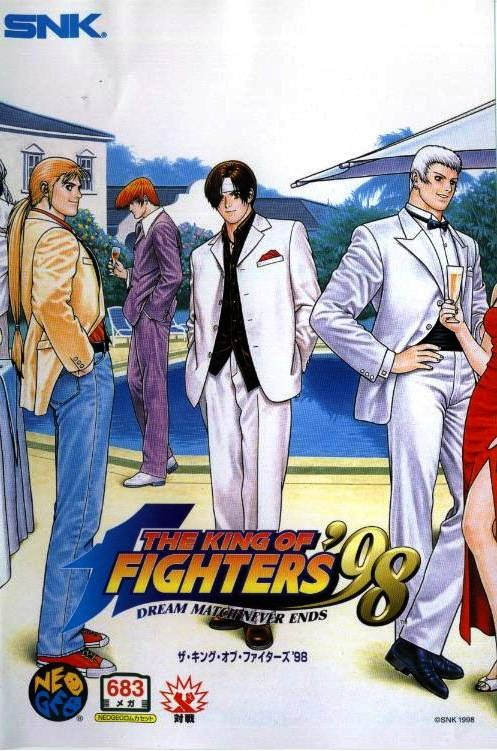 King of Fighters 98 box art for Neo Geo